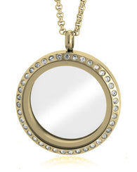 Gold Floating Locket