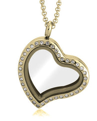 Gold Heart Locket