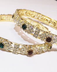 Stone Bangles - Indian Fashion Jewellery Online - 2