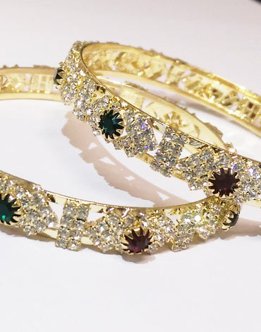 Stone Bangles - Indian Fashion Jewellery Online - 2