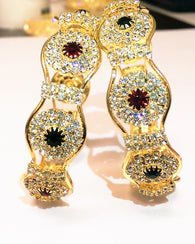 Buy Stone Bangles Online - Indian Fashion Jewellery Online - 2