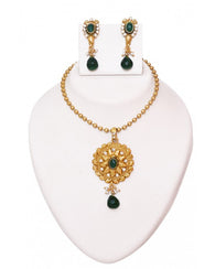 Necklace Set - RE125 - Indian Fashion Jewellery Online