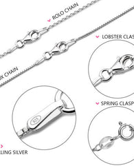 Arabic Writing Necklace Sterling Silver